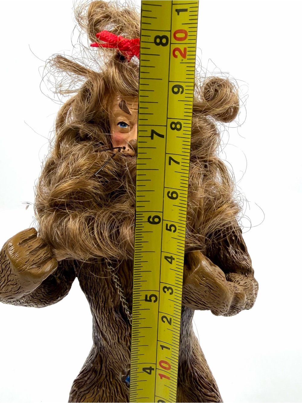 Kurt Adler Wizard of Oz Cowardly Lion Figure 1998 Vintage Courage Medal Lion - Picture 12 of 13